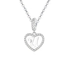 Collier Argent Femme Initiale