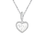 Collier Argent Femme Initiale