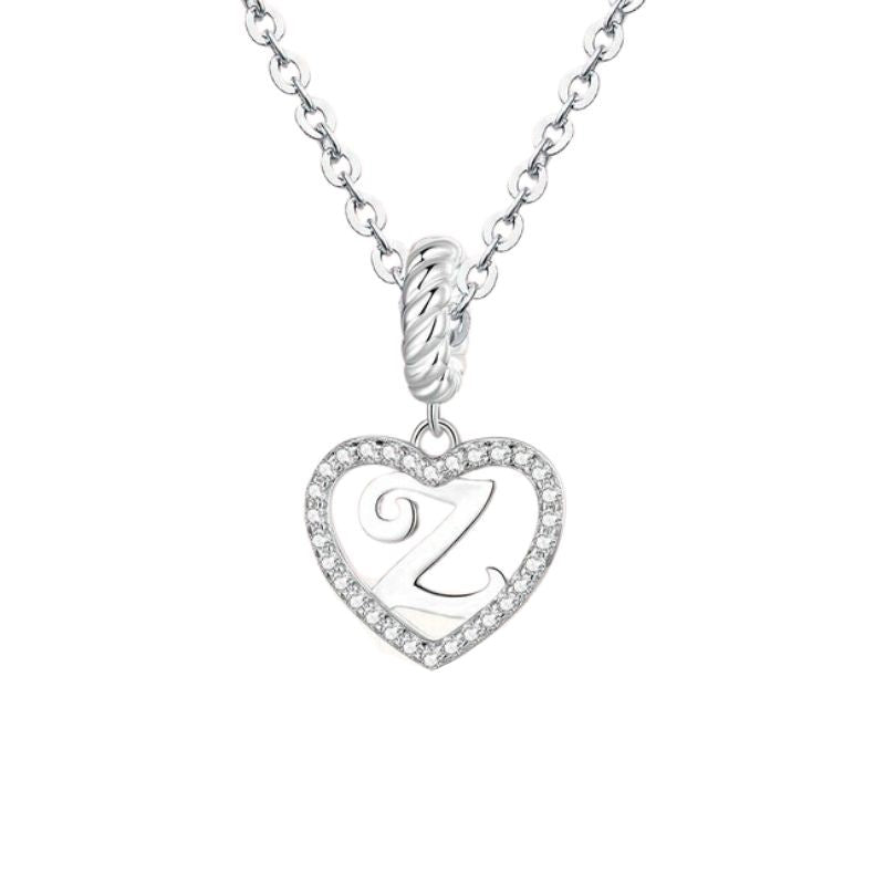 Collier Argent Femme Initiale