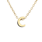 Collier Fin Initiale c