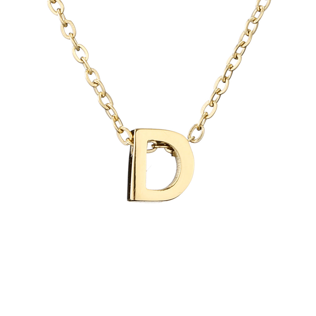 Collier Fin Initiale d
