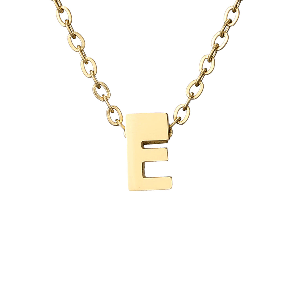 Collier Fin Initiale e