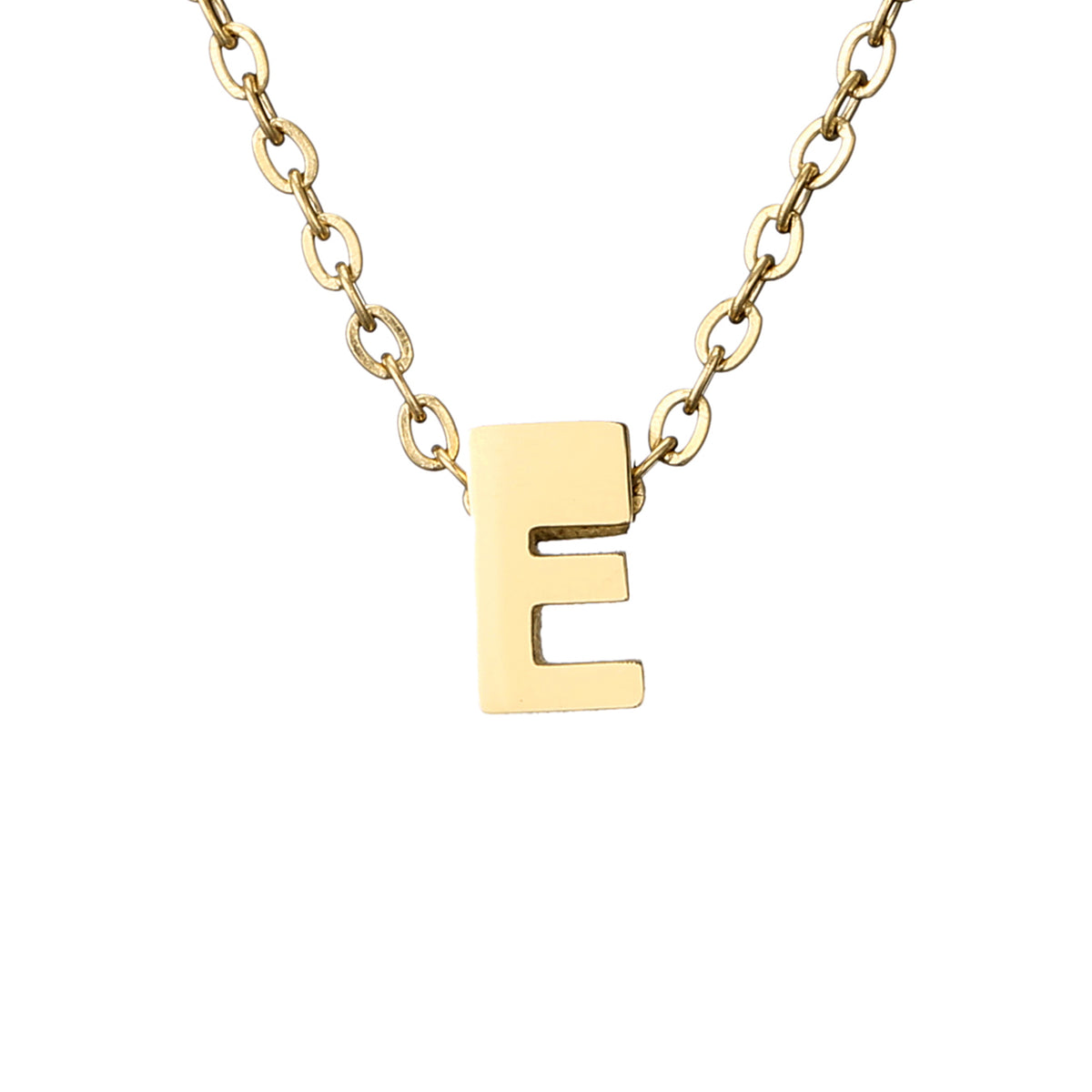 Collier Fin Initiale e