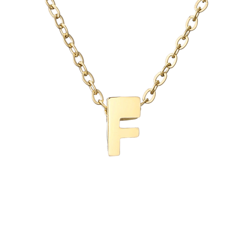 Collier Fin Initiale f