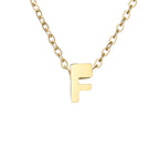 Collier Fin Initiale f