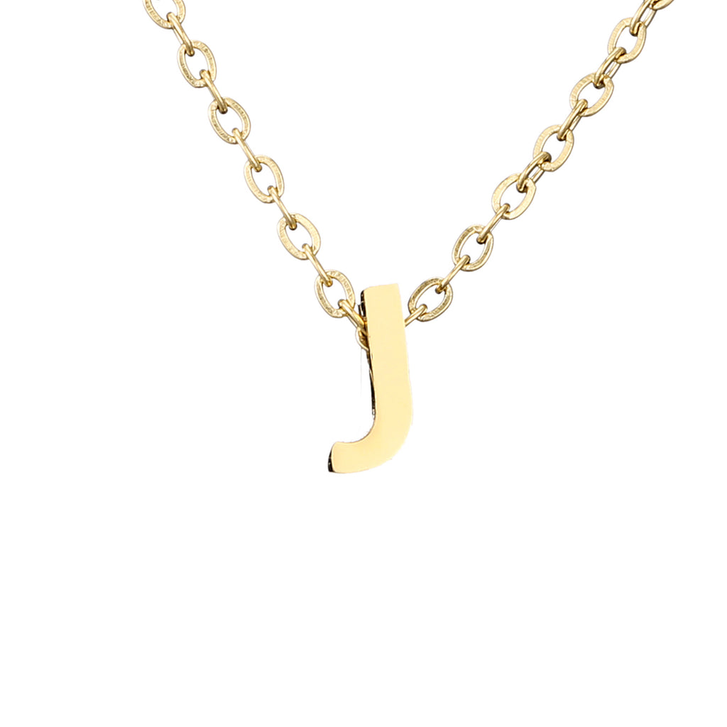 Collier Fin Initiale j
