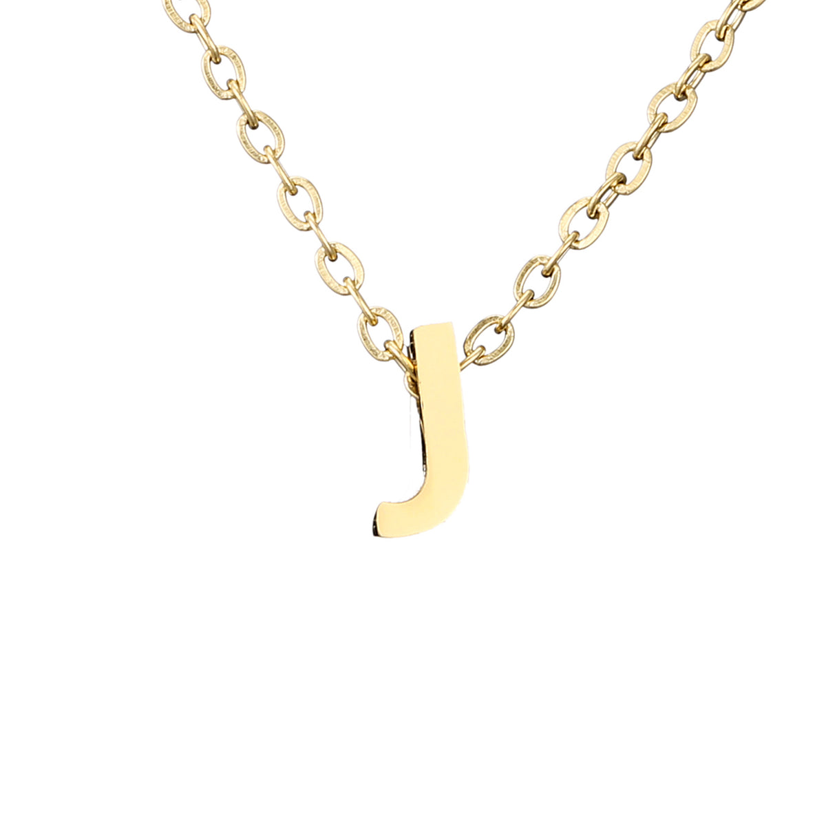Collier Fin Initiale j