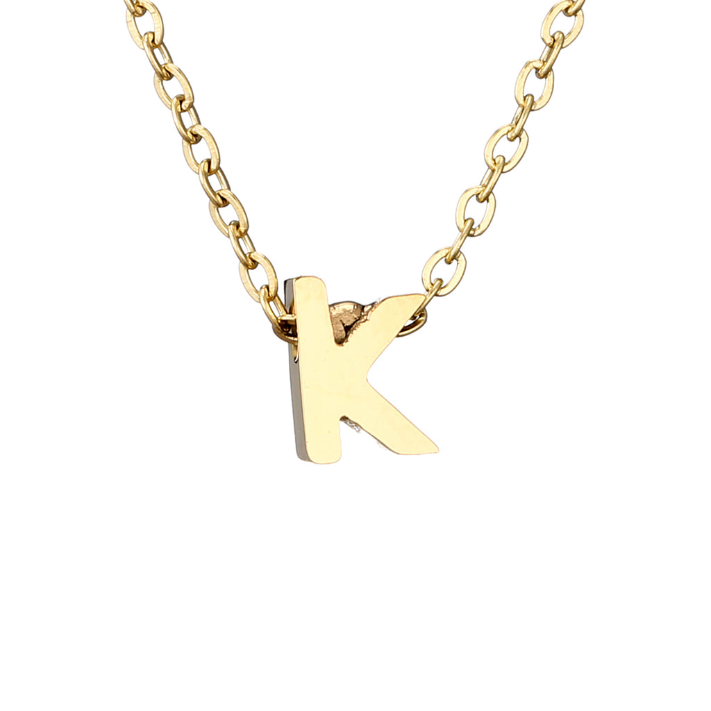 Collier Fin Initiale k