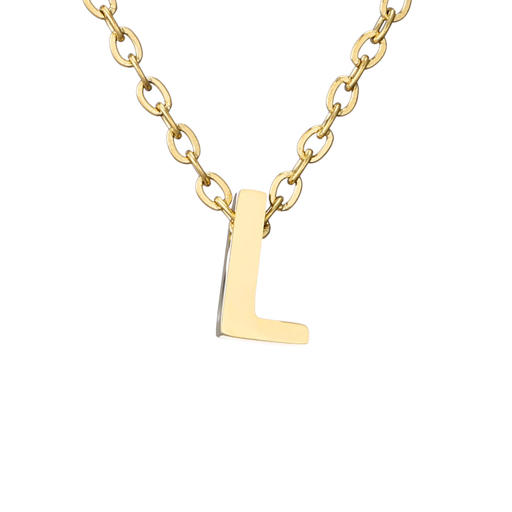 Collier Fin Initiale l