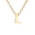Collier Fin Initiale l