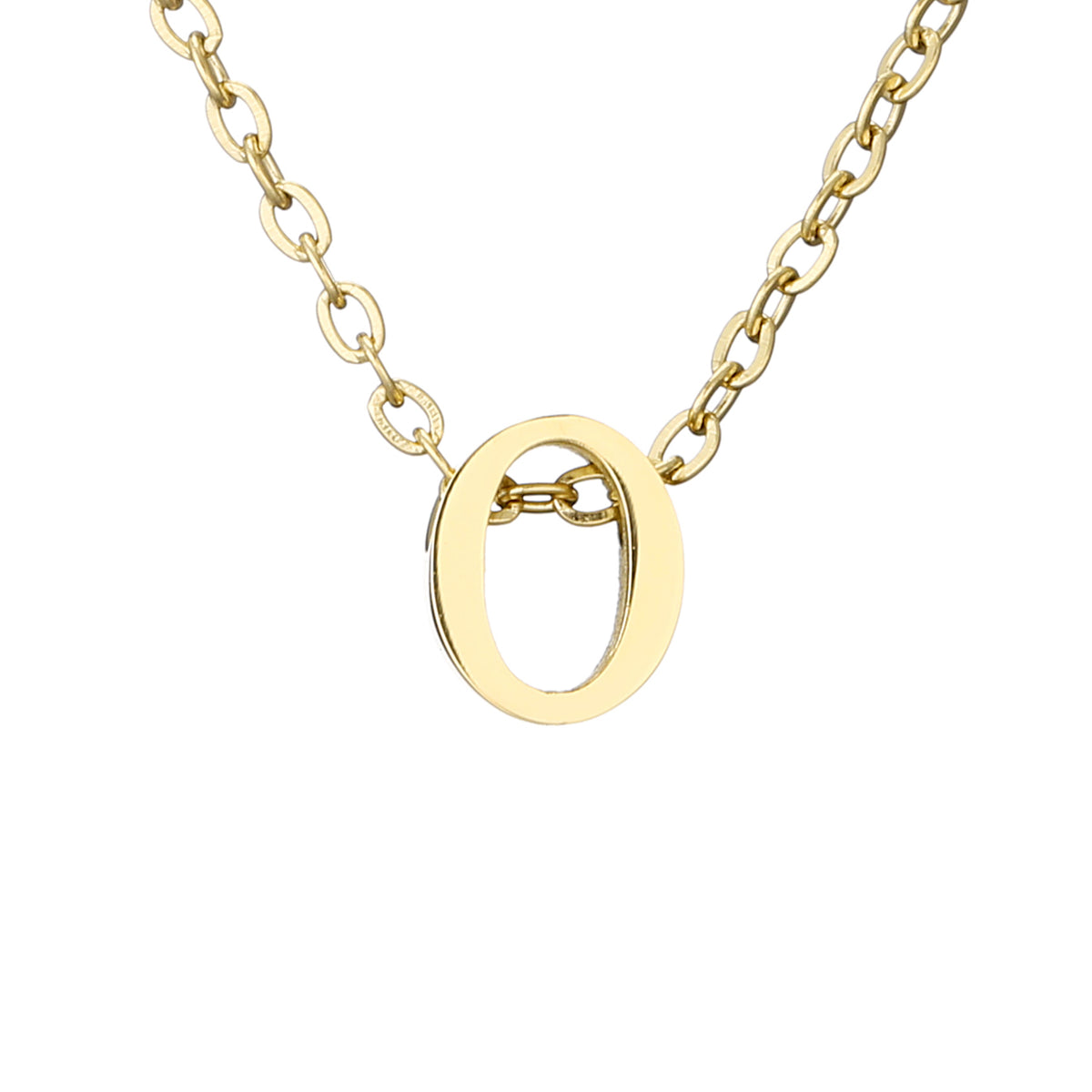 Collier Fin Initiale o