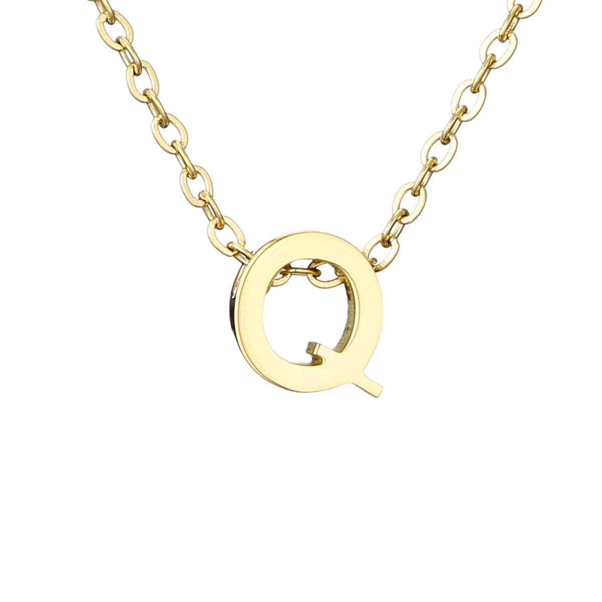 Collier Fin Initiale q