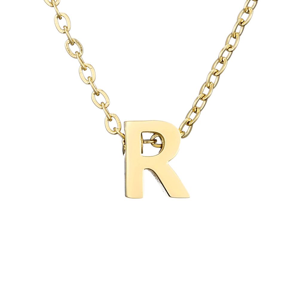 Collier Fin Initiale r