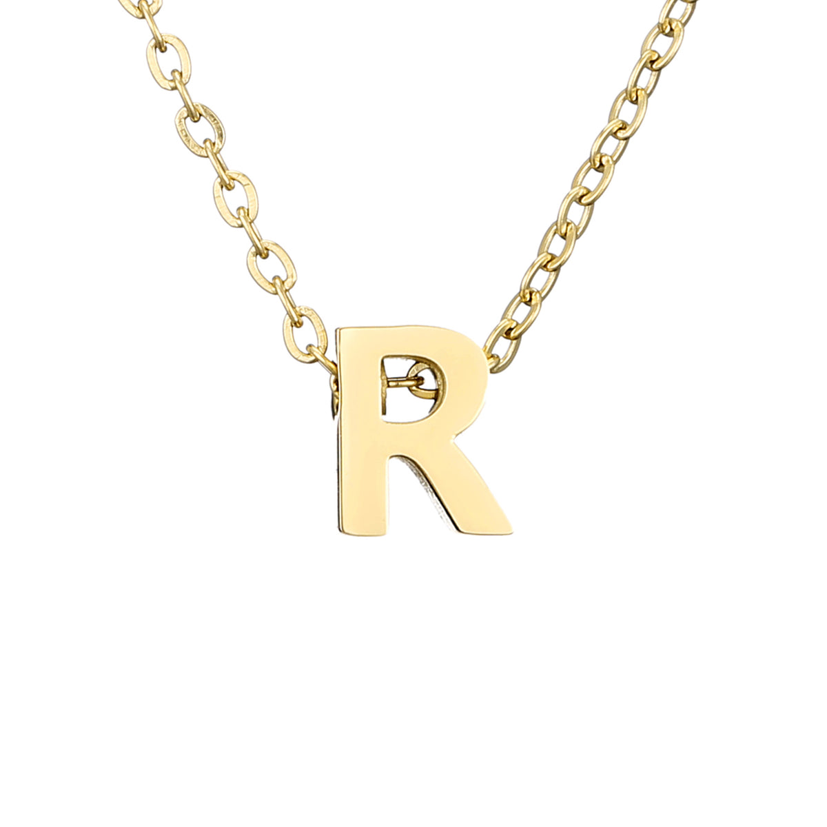 Collier Fin Initiale r