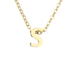 Collier Fin Initiale s