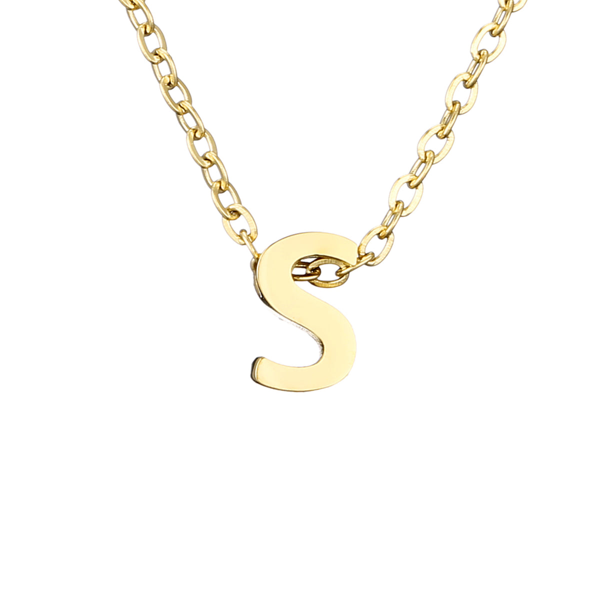Collier Fin Initiale s