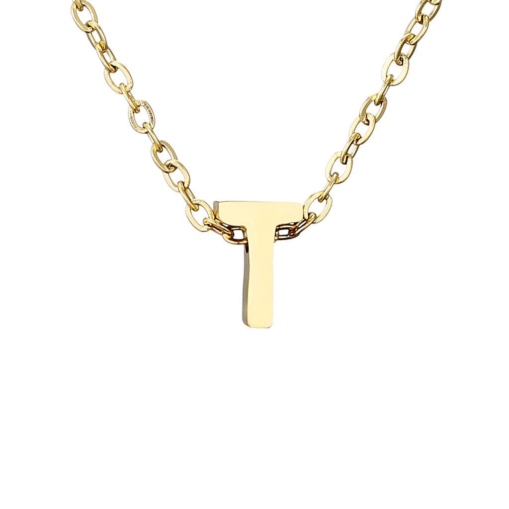 Collier Fin Initiale t