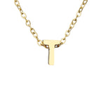 Collier Fin Initiale t
