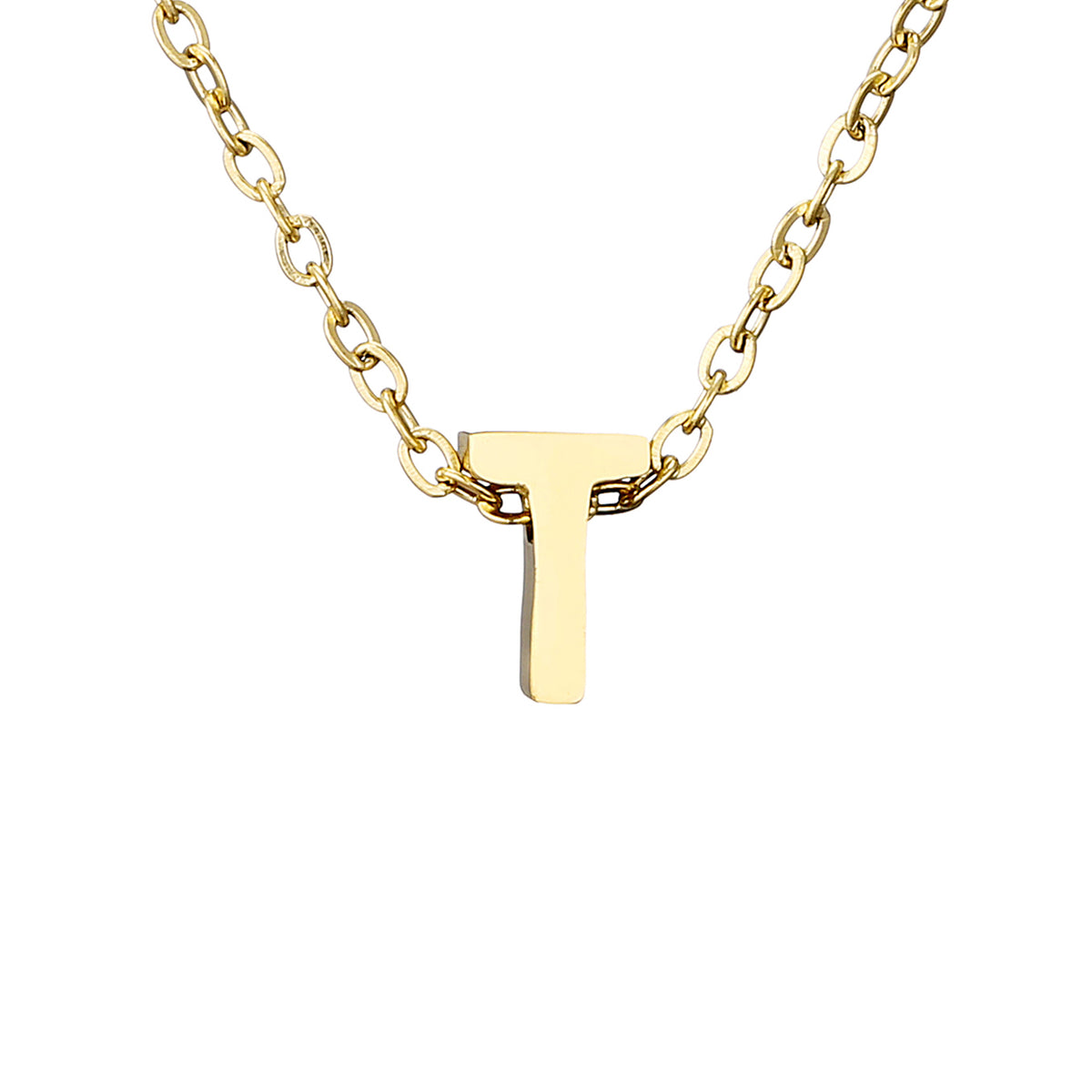 Collier Fin Initiale t