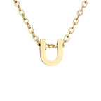 Collier Fin Initiale u