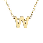 Collier Fin Initiale w