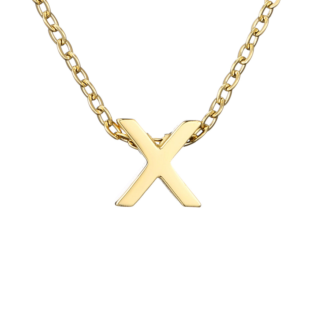 Collier Fin Initiale x