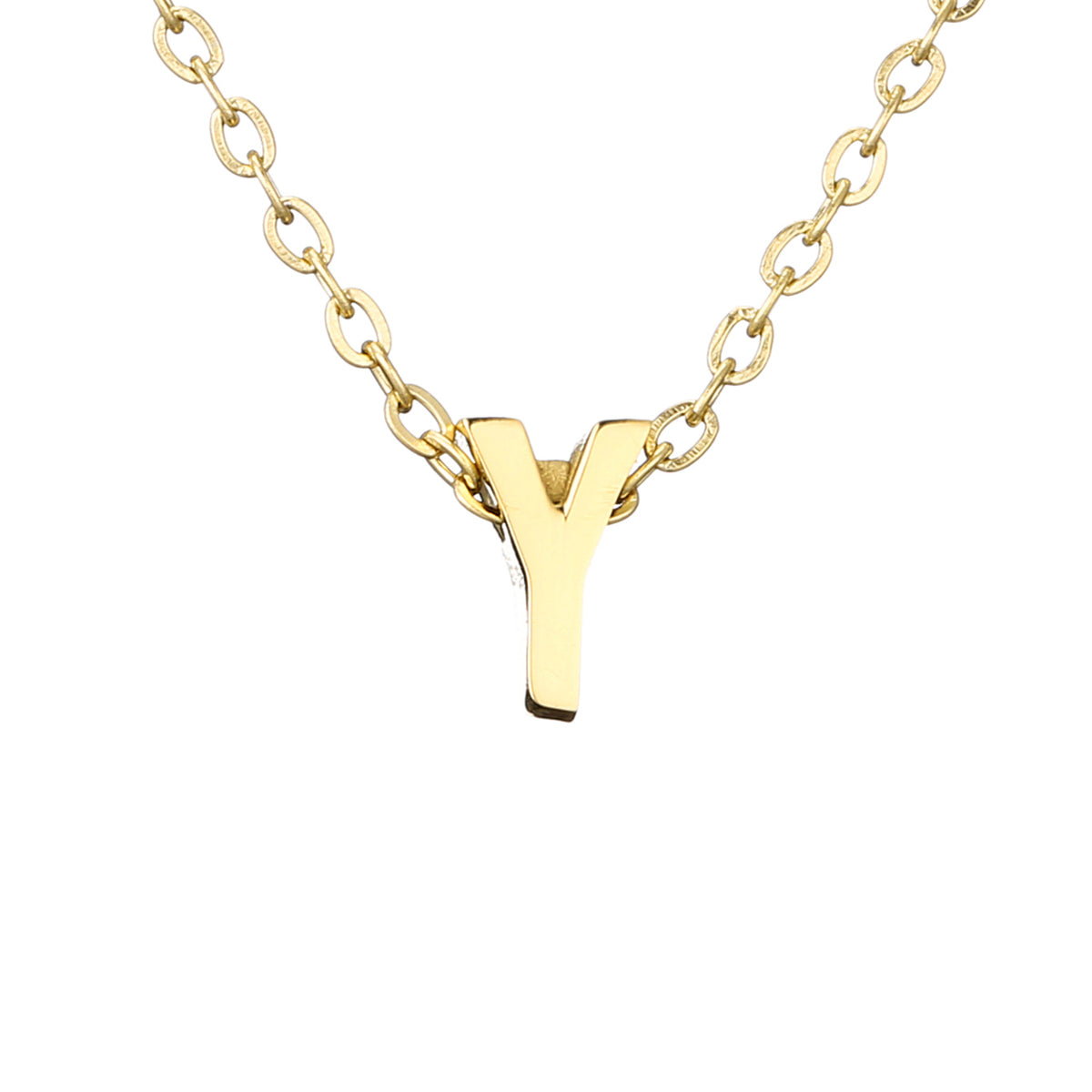 Collier Fin Initiale y