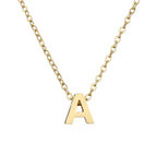 Collier Fin Initiale