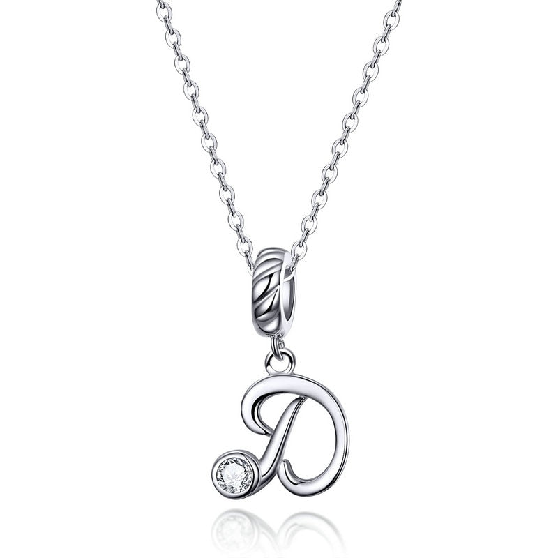 Collier Initiale Argent Homme d