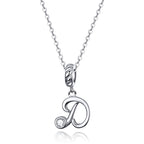 Collier Initiale Argent Homme d