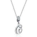 Collier Initiale Argent Homme g