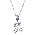 Collier Initiale Argent Homme