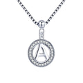 Collier Initiale Argent