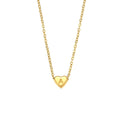 collier initiale coeur