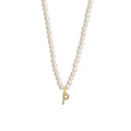 Collier Initiale Perle p