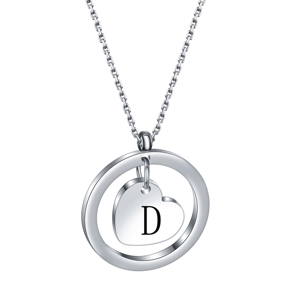 Collier Initiale Personnalisé d