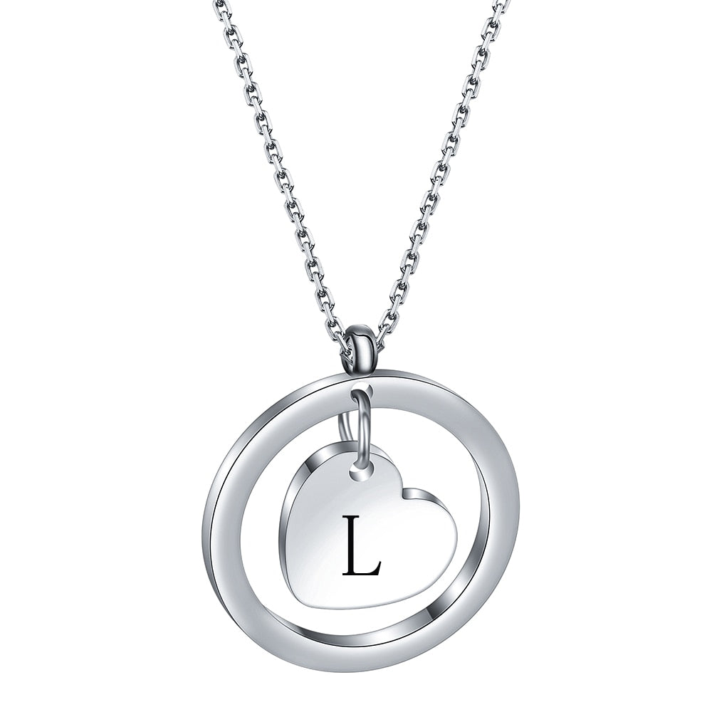 Collier Initiale Personnalisé l