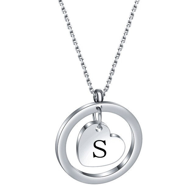 Collier Initiale Personnalisé s
