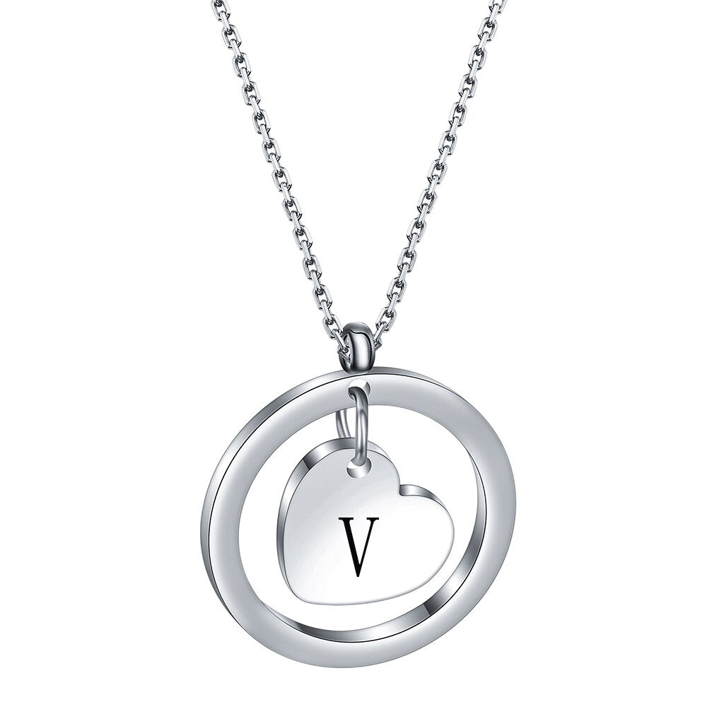 Collier Initiale Personnalisé v