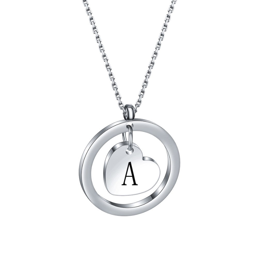 Collier Initiale Personnalisé