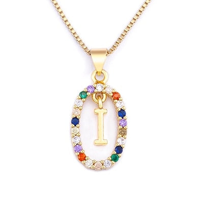 collier initiale pierre i
