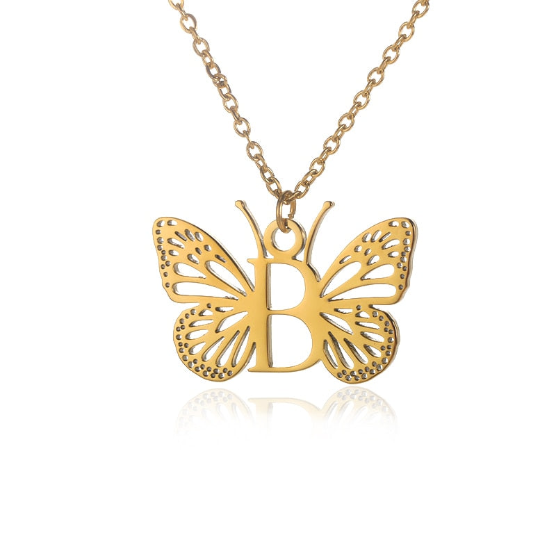 Collier Lettre Alphabet b