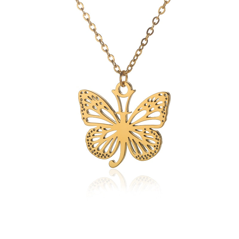 collier lettre alphabet j