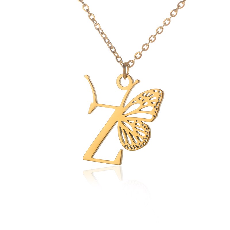 collier lettre alphabet z