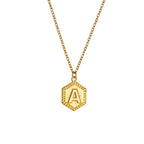 Collier Médaille Initiale