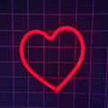 Lampe Coeur Rouge