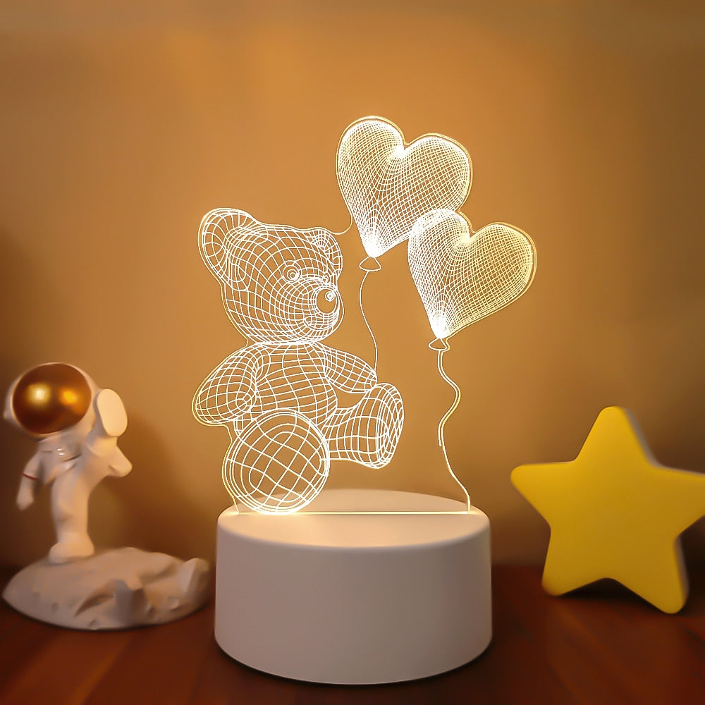 Led Light Coeur