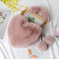 Sac Coeur Fourrure