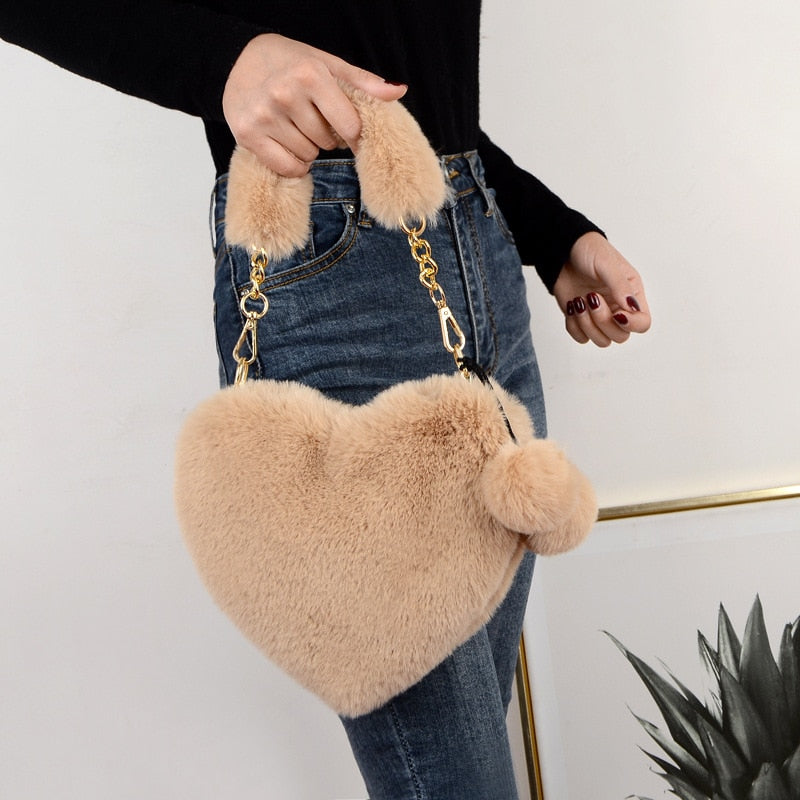 Sac Fourrure Marron 2