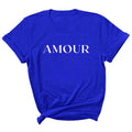 T-Shirt Amour Bleu Foncé